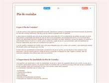 Tablet Screenshot of piadecozinha.com.br